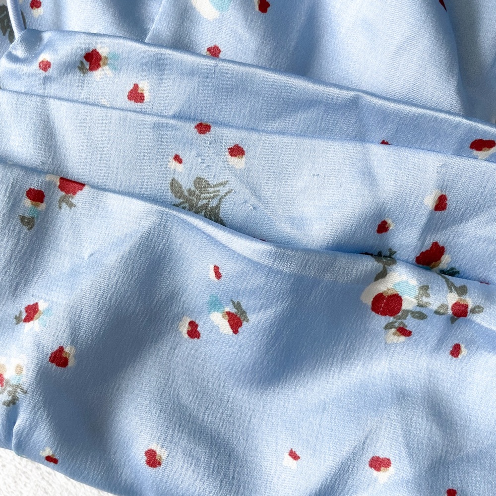 REVOLVE Tiger Mist Blue Floral Dress - Picture 13 of 13